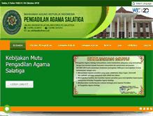 Tablet Screenshot of pa-salatiga.go.id